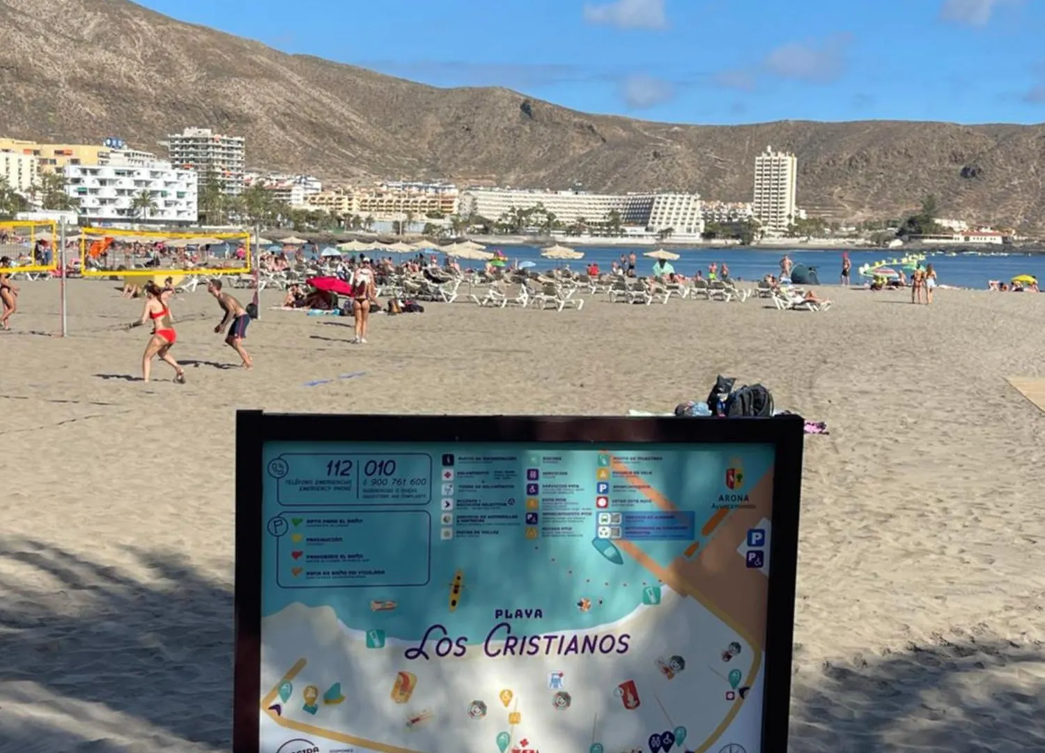 Apartament Sea View Mountain View Flat By The Ocean Los Cristianos  Los Cristianos (Tenerife)